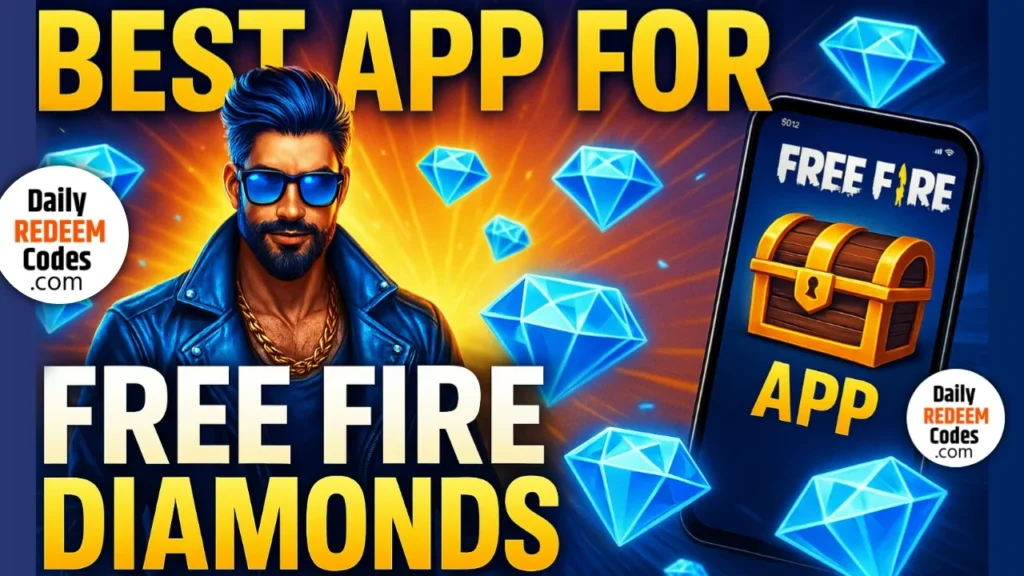 Best app that gives  diamonds in Free Fire