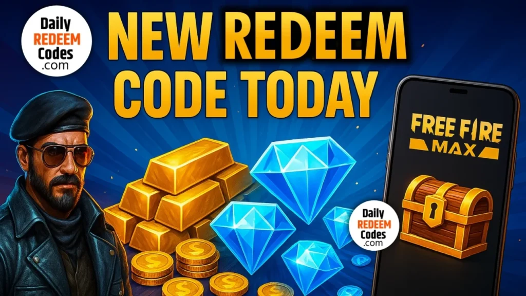 Free Fire max New Redeem Code Today 2025